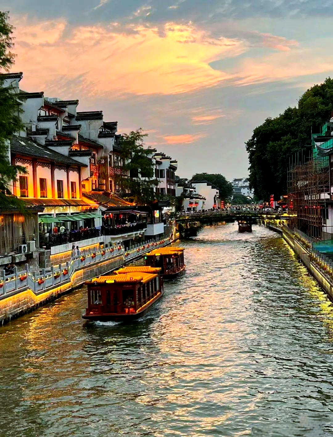 春暖花开,探访南京的古街与秦淮河畔