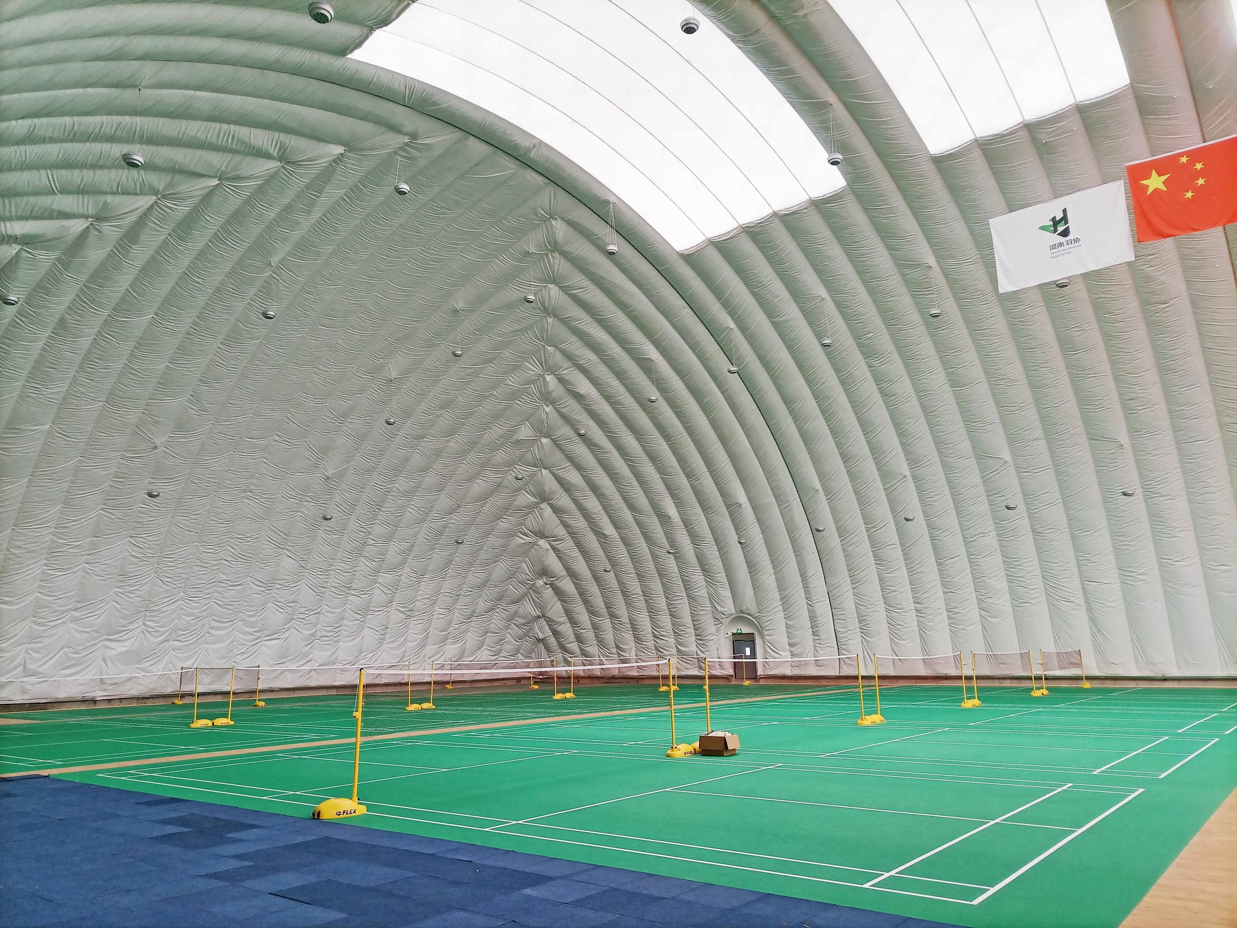 气膜网球馆营建注意事项