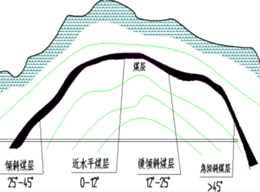 成规模的煤层,为何都带倾角?九米厚的煤层是多高的树木变成的?