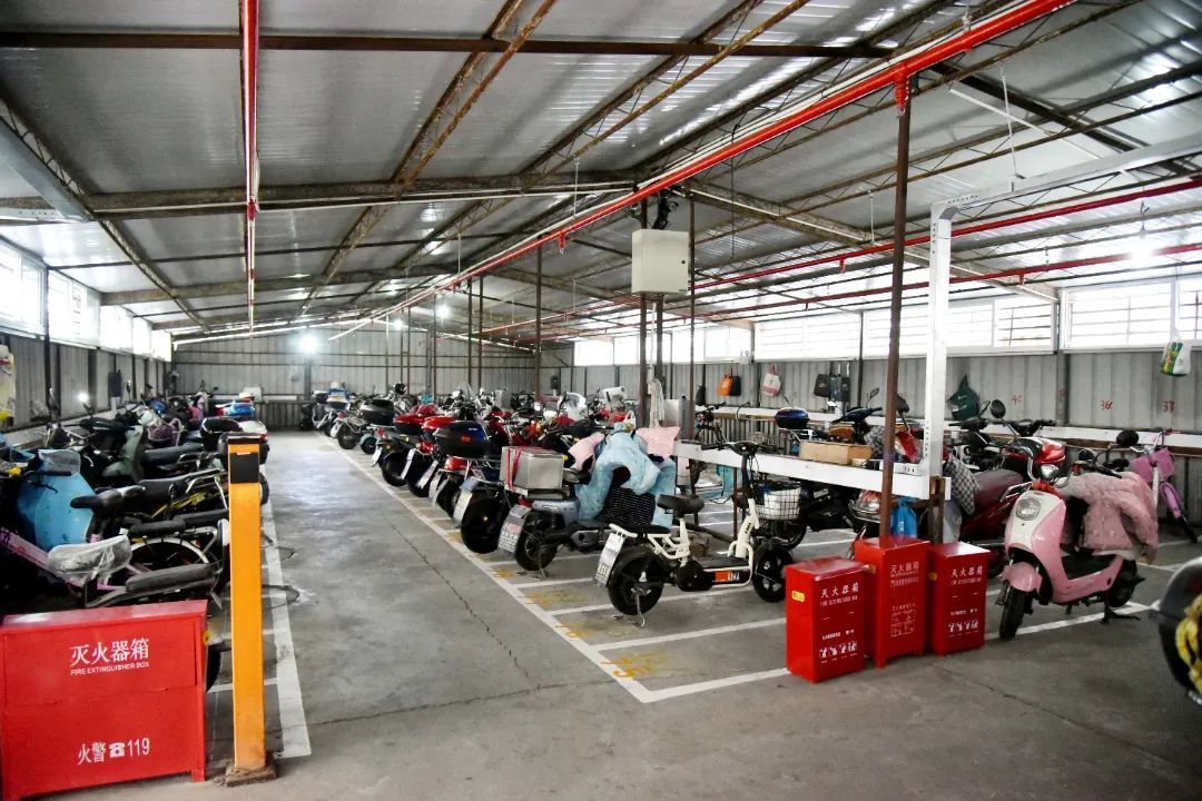 又有老旧小区完成非机动车库改造