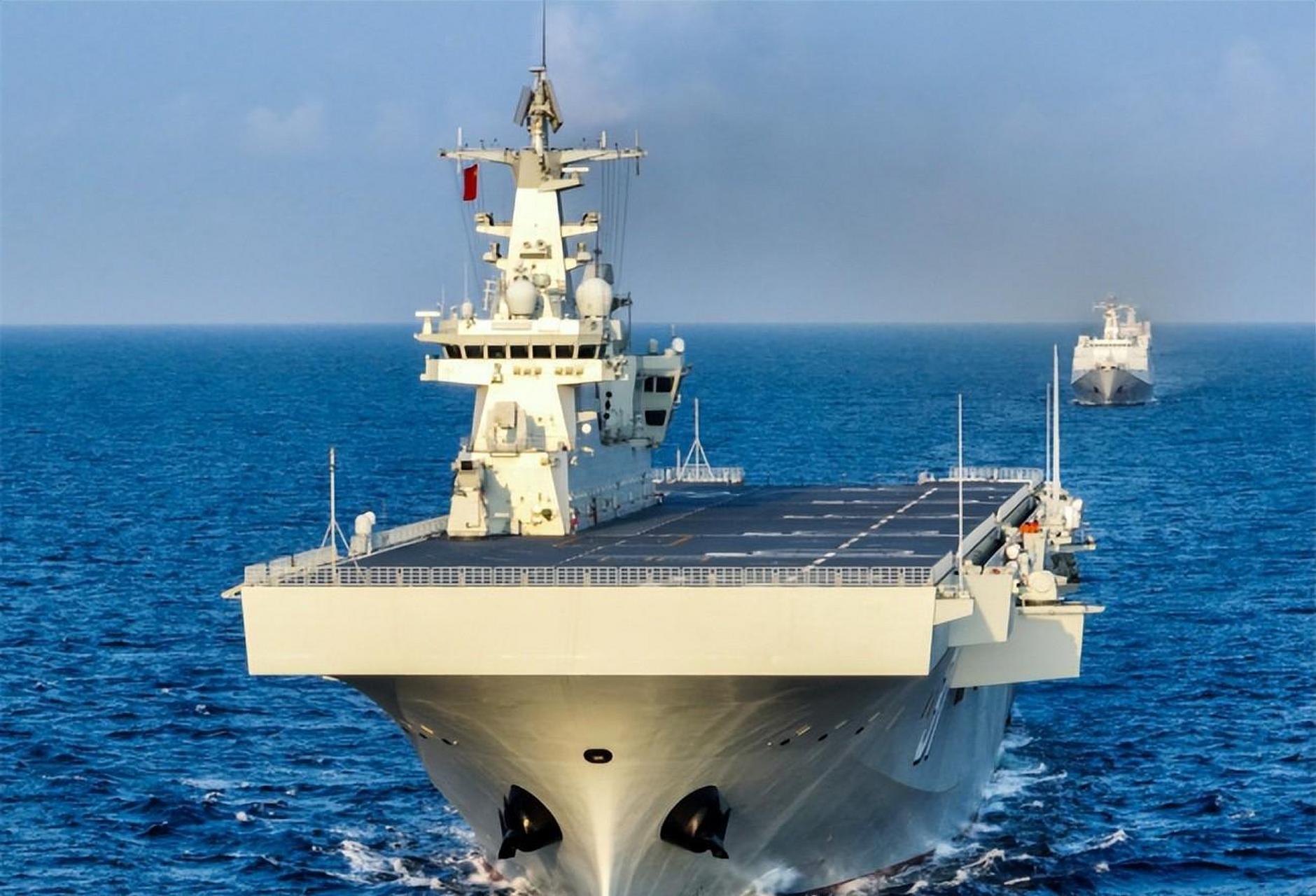 075型两栖攻击舰已在中国海军服役3艘!