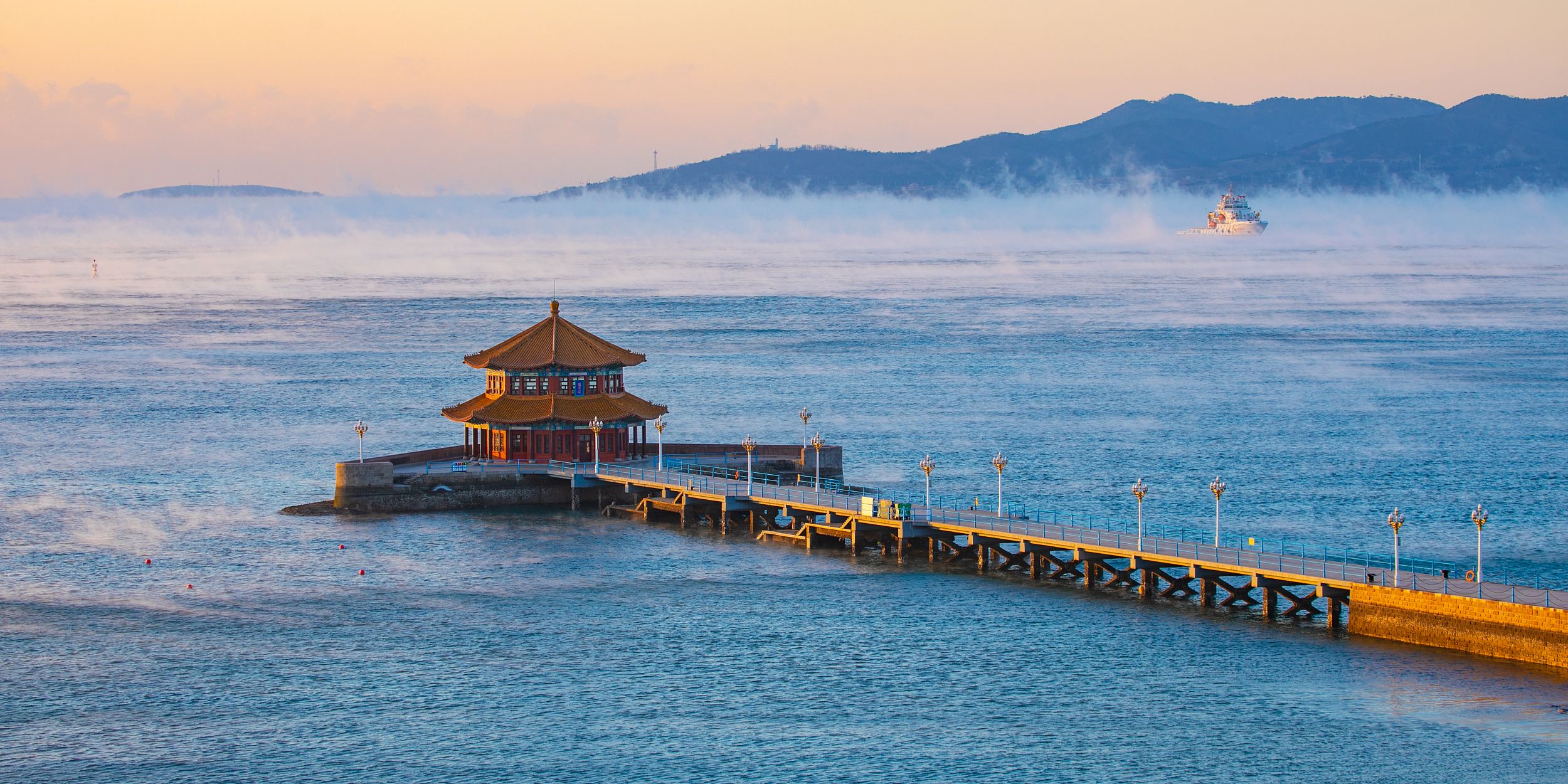 青岛不花钱的旅游景点图片