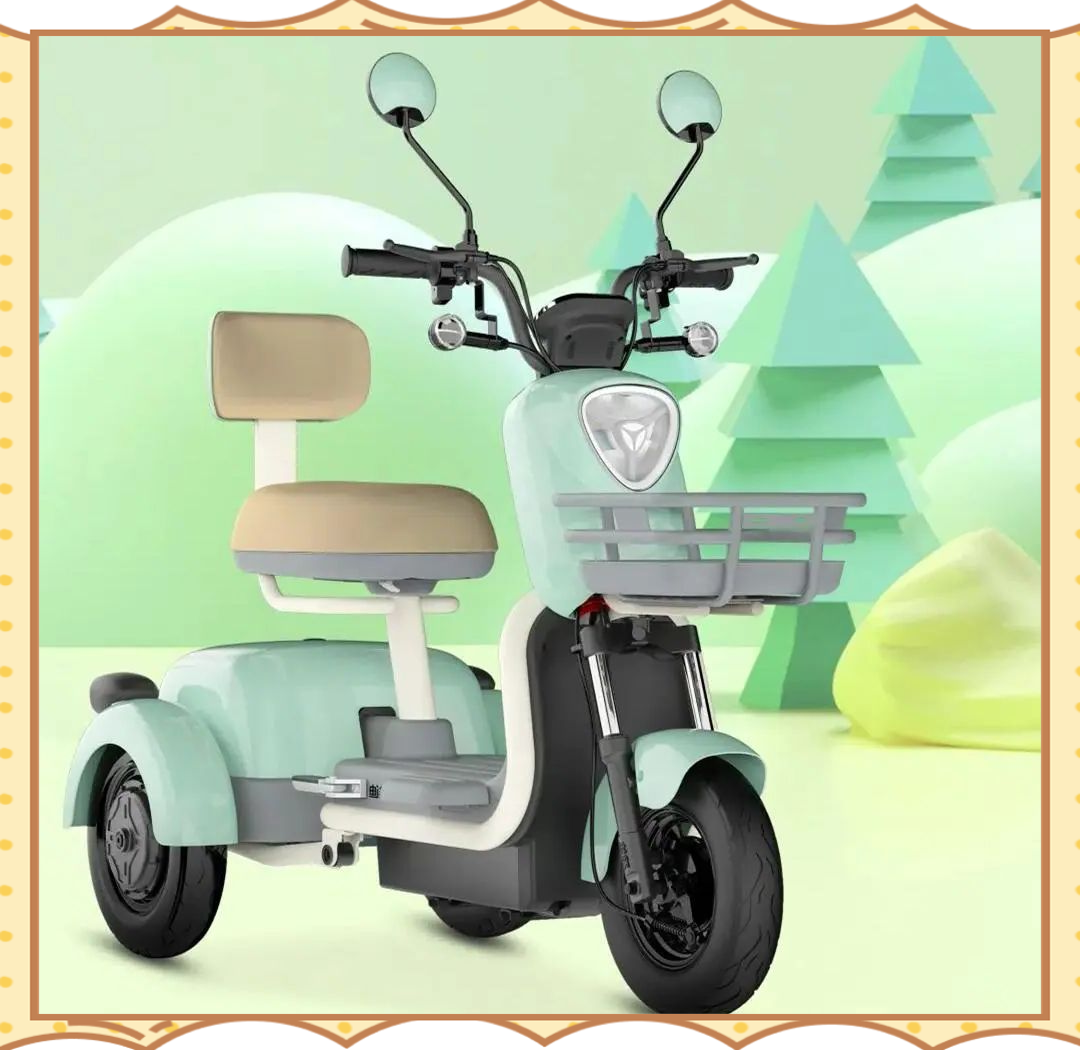 雅迪推出新款长续航载人电动三轮车,搭载双350w轮毂电机及大容量石墨