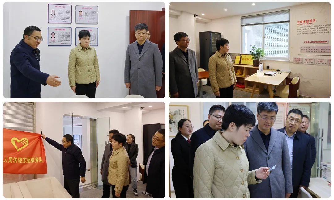 县委常委,宣传部部长龚春红调研指导我院新时代文明实践工作