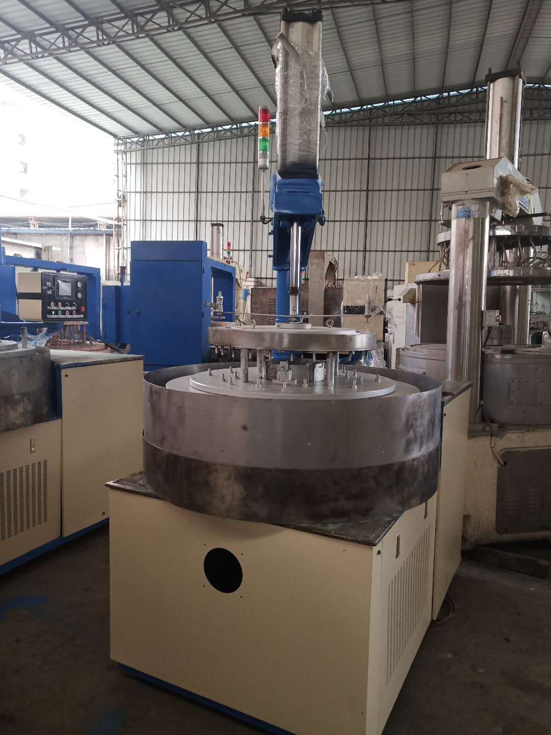 二手瑞德13b 15b光学玻璃 石英材料 晶体 硅片 抛光机 研磨机