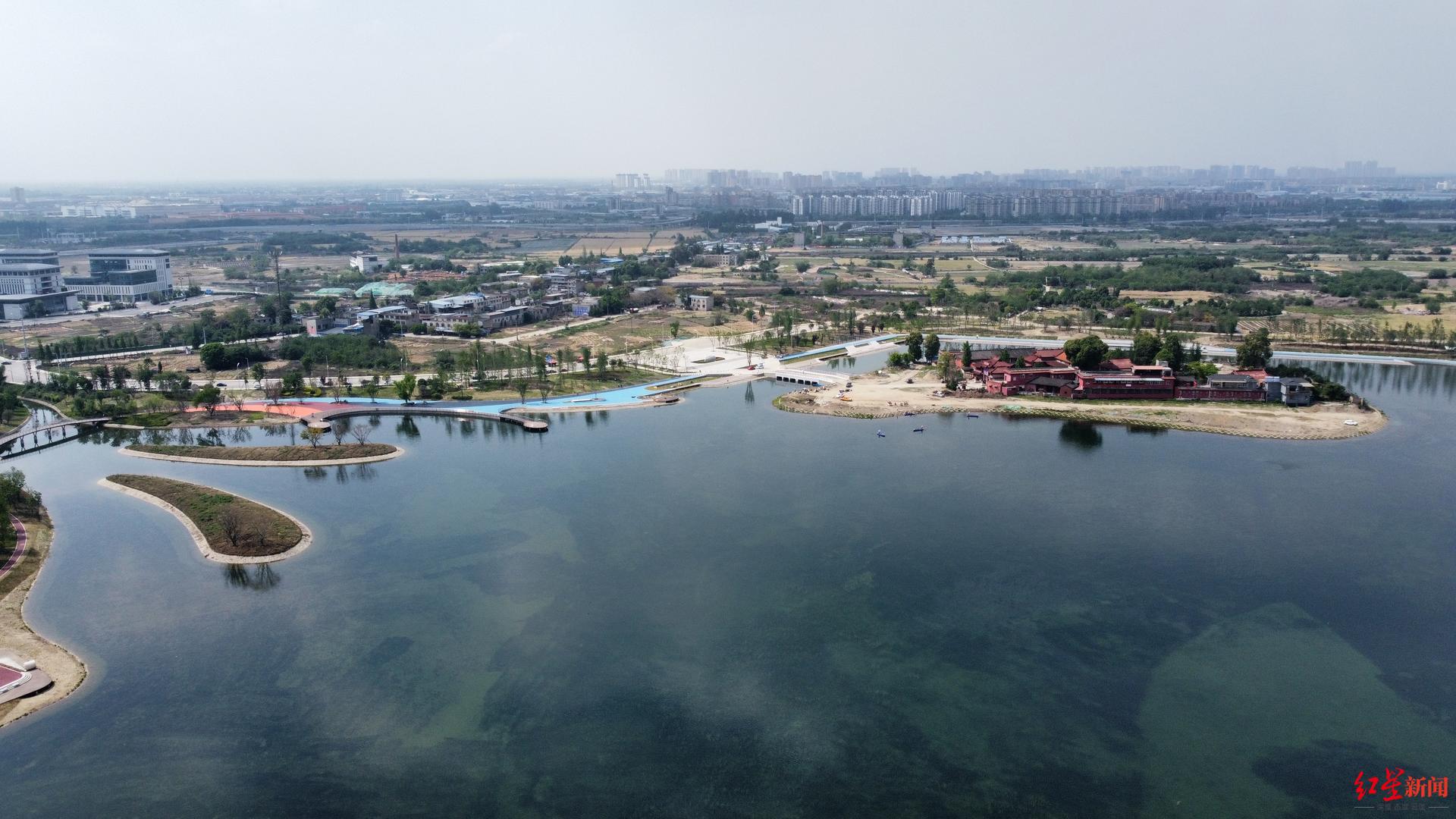 广汉三星湖蓄水!五一假期,除了看三星堆,还可以相约三星湖