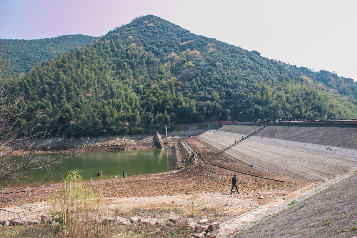 长兴顾渚水库风景图片图片