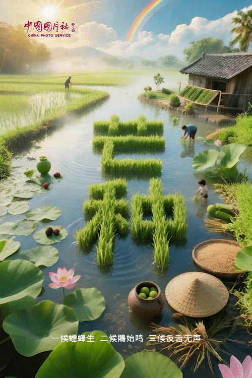 AIGC節(jié)氣海報·芒種-有駕