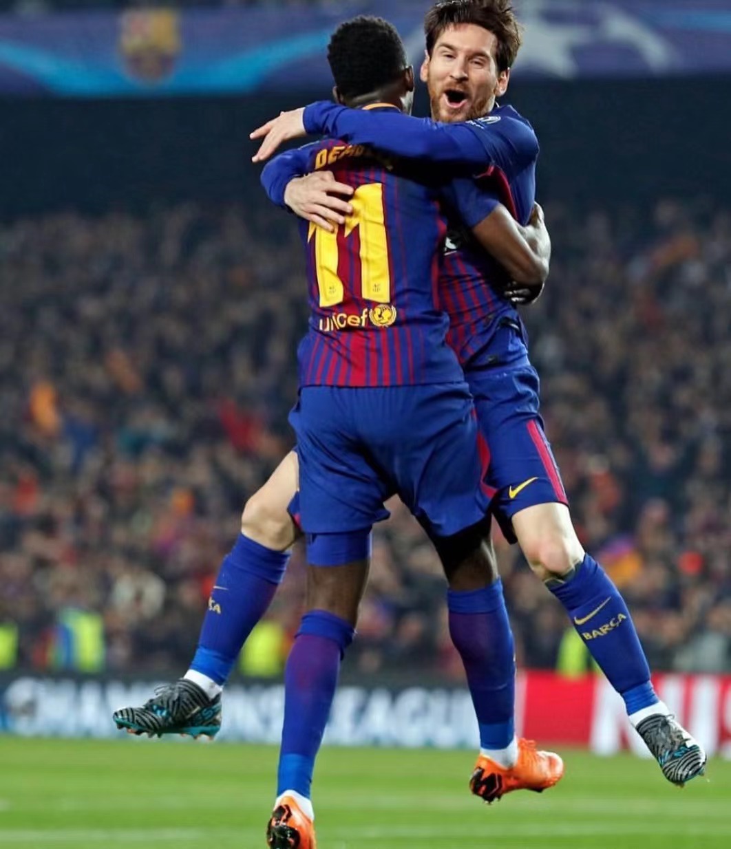 再一次上演去年梅西离队的那一幕!登贝莱!