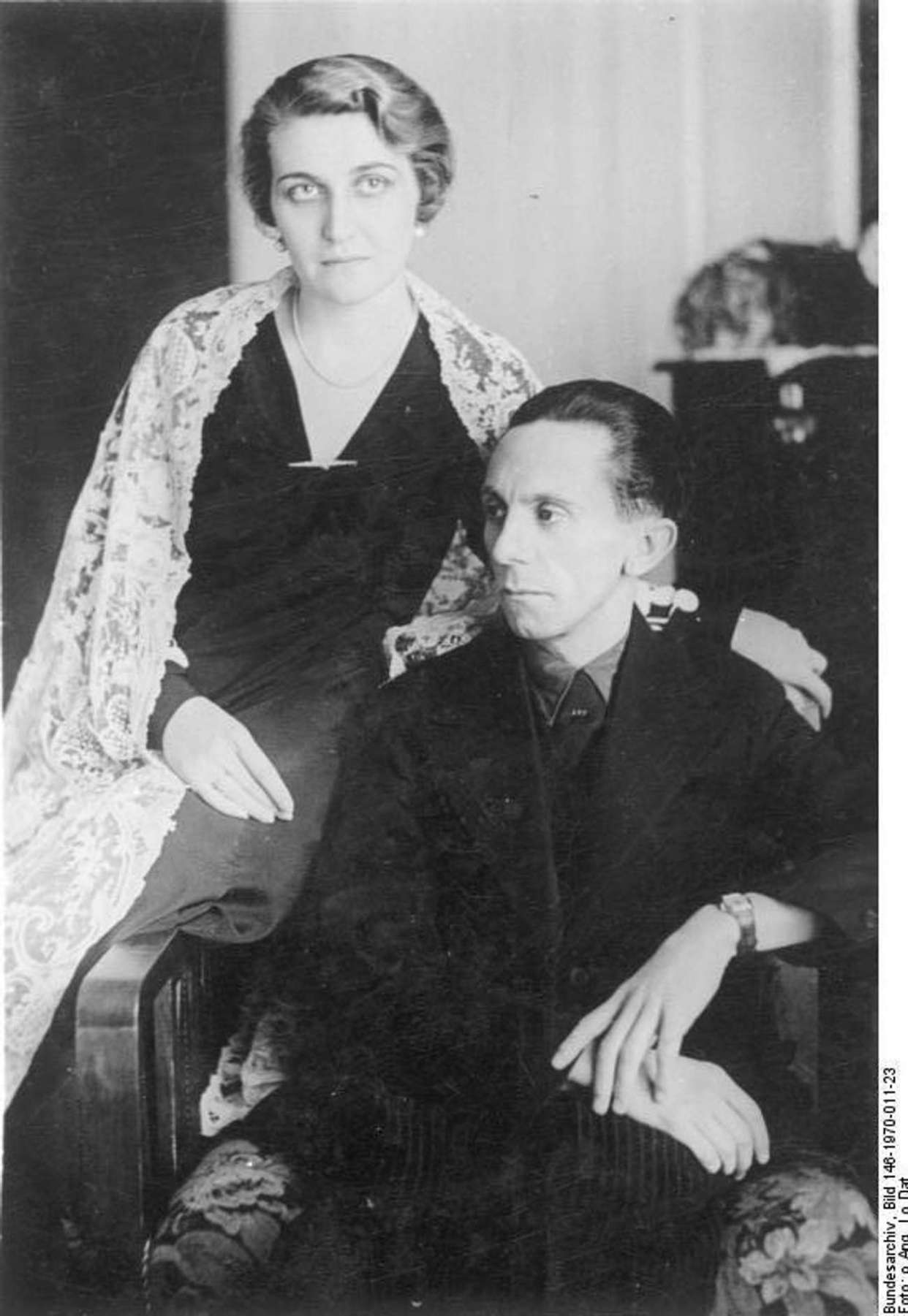 戈培尔妻子图片
