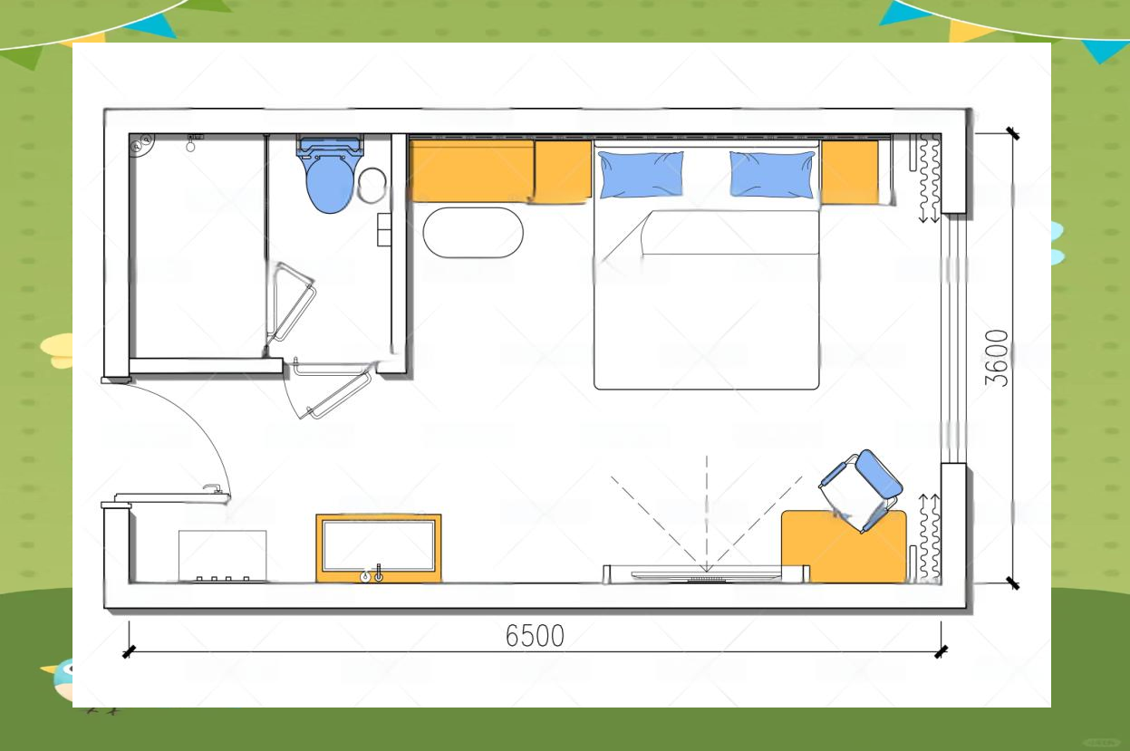 4,舒适型酒店舒适型酒店,其客房面积通常在20至25平方米之间,并配备了