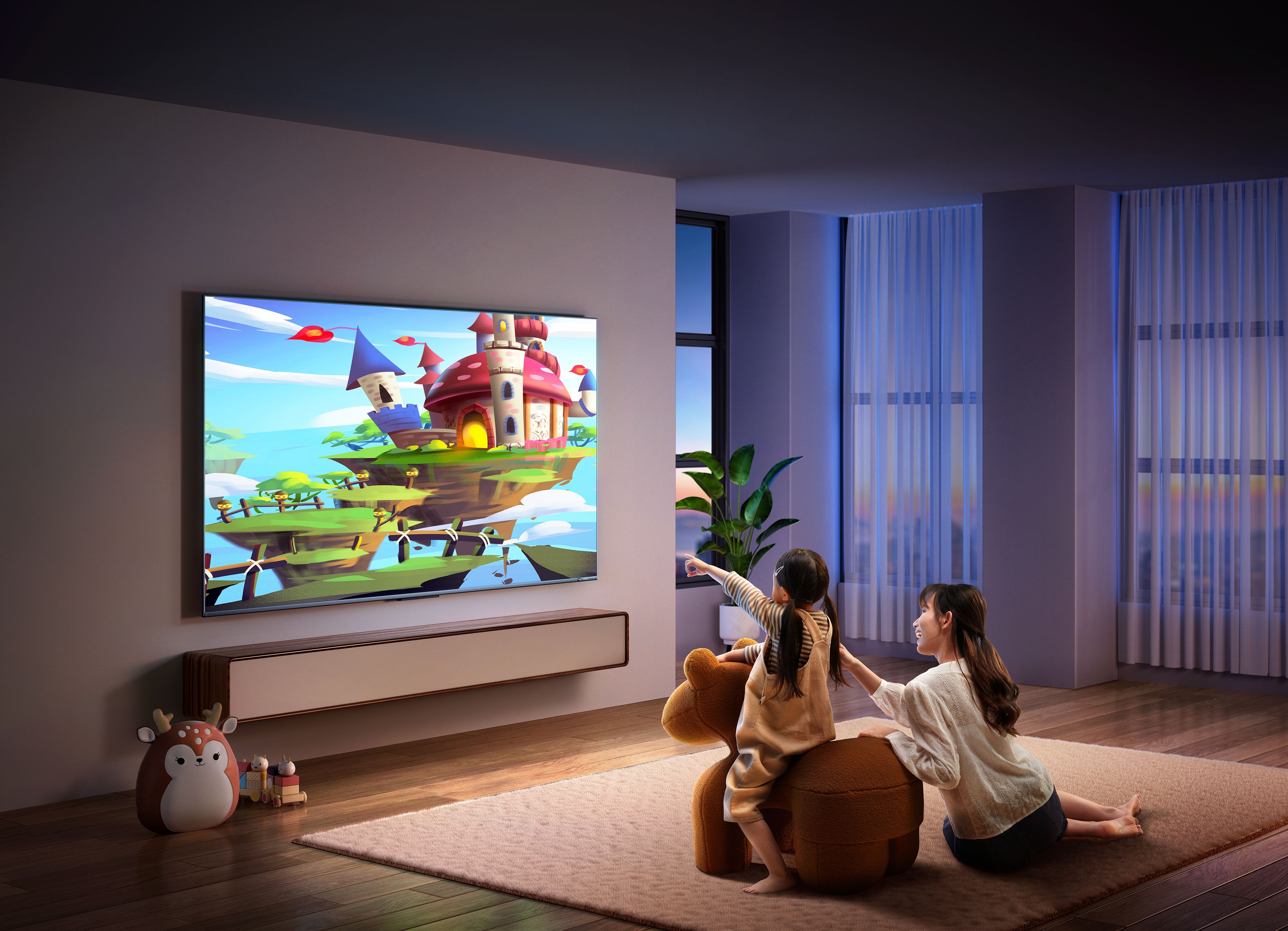 vidda x85 pro:年轻人喜欢的画质,音质,智能操控,多功能电视