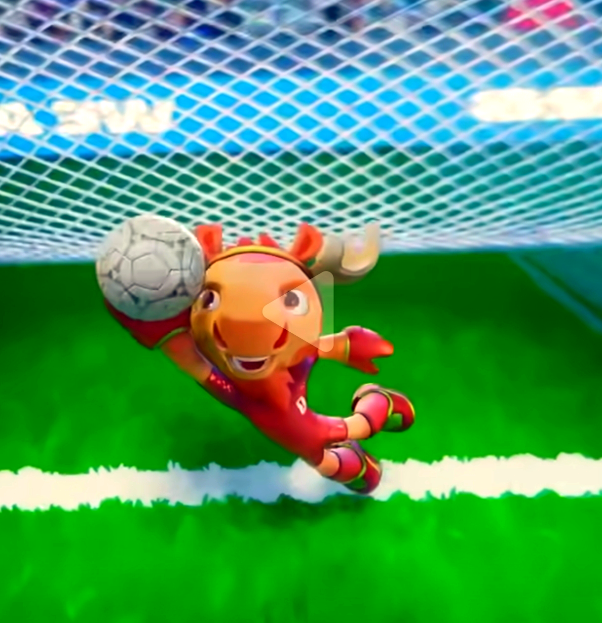 吉祥物世 界杯巅峰 亮相相关图片2