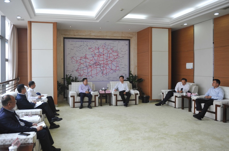 邱祯国会见中交二公局党委书记,董事长赵桢远一行