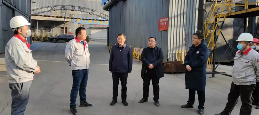 石广武检查包联乡镇和企业安全生产工作