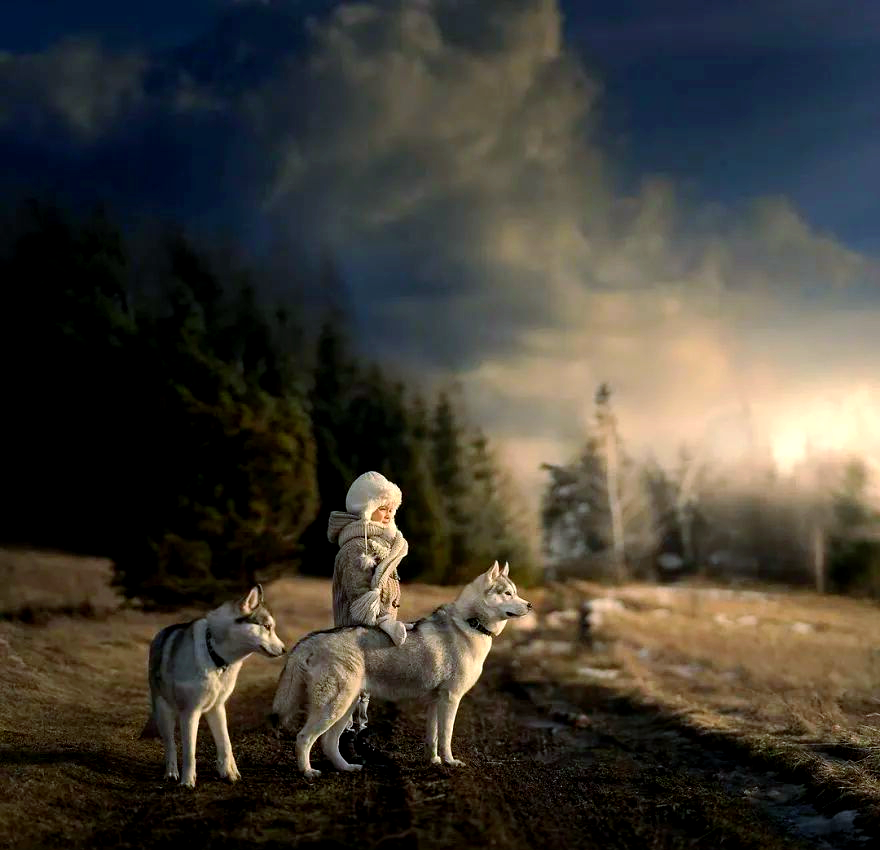 俄罗斯摄影师的众多儿童摄影作品,展现童年的美好瞬间