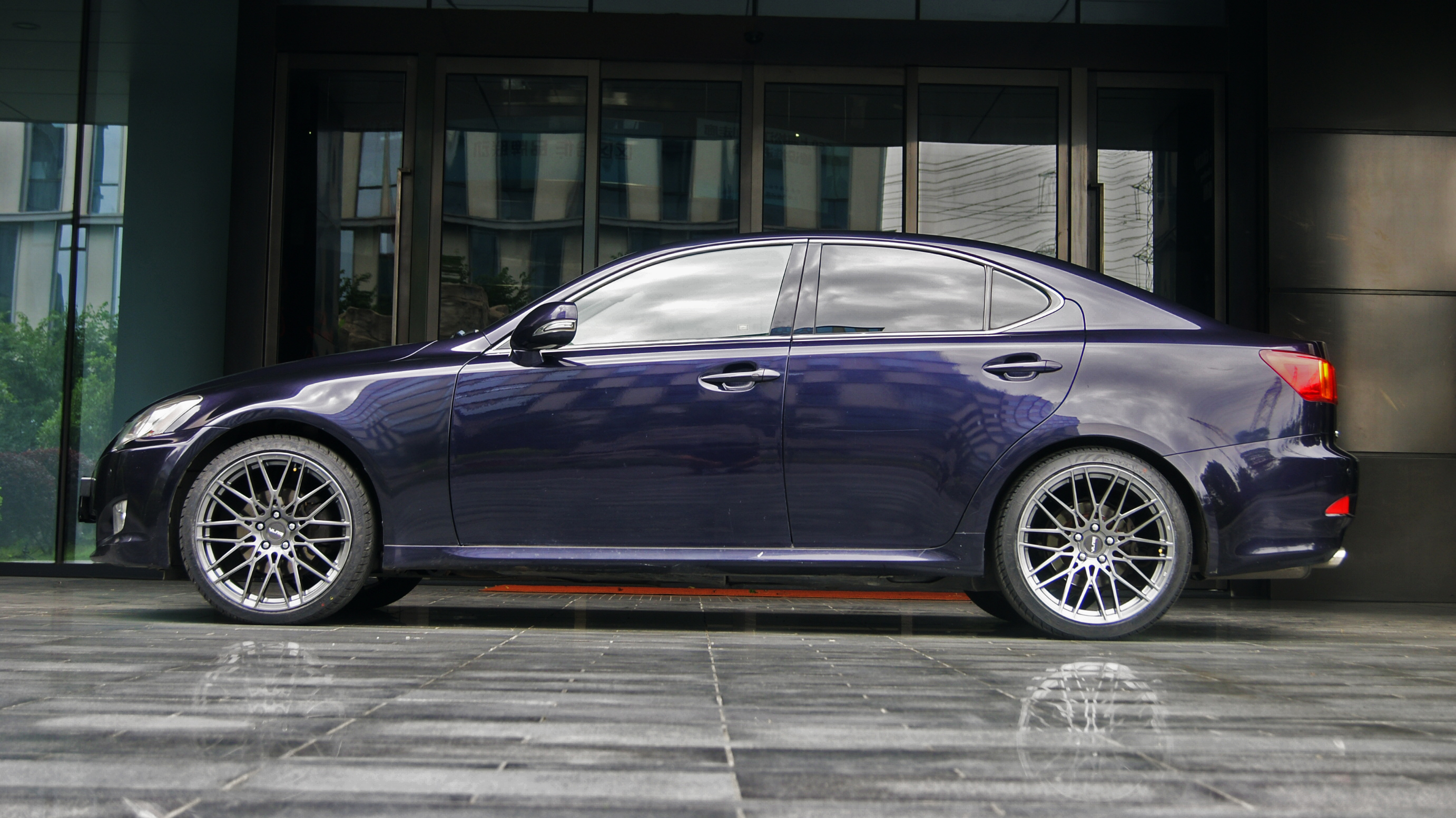 雷克萨斯es300轮毂这样改