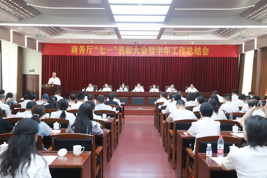 四川省商务厅表彰"两优一先" 把主题教育成果转化为推动商务发展强大