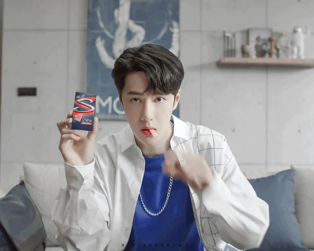 炫迈&植村秀发布王一博全新广告大片 休闲风酷盖碰上精致型爱豆