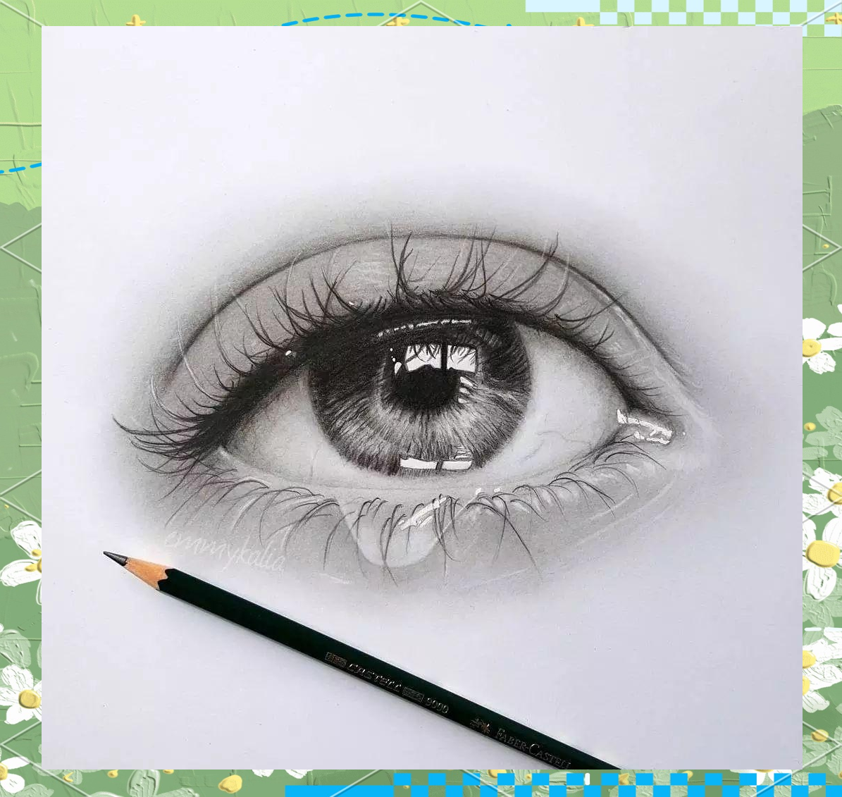 探索铅笔下的眼睛世界,感受心灵的深度!