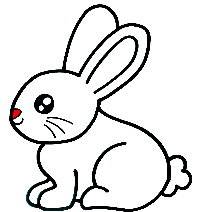 兔年画兔子:简单几步get萌兔简笔画