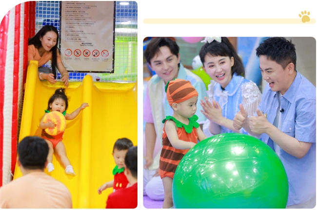 上央视啦!红黄蓝亲子家庭录制央视《七巧板》六一特别节目