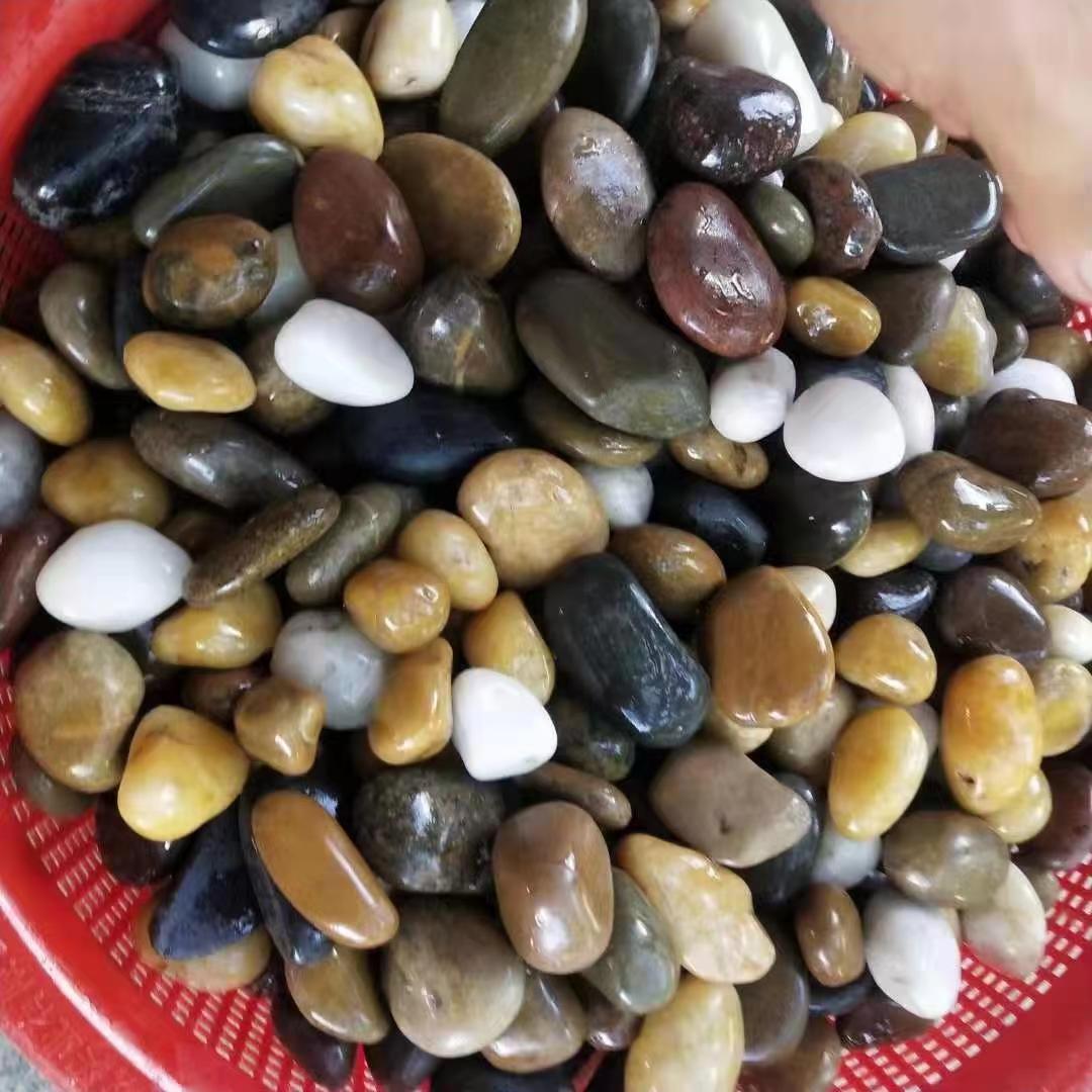 深圳这款鹅卵石什么价格,鹅卵石铺在深圳街头太好看,深圳小石子