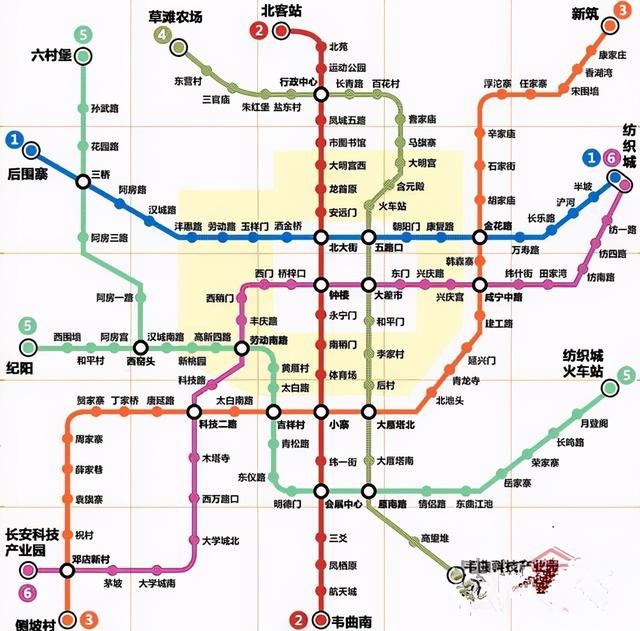西安地铁10号线将成为连接主城区与渭河北岸的轨道交通快线
