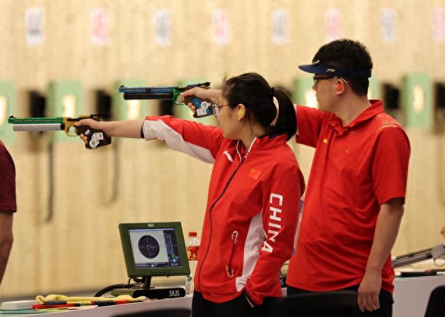 滨州第二金!张博文射击10米气手枪混合团体赛夺冠