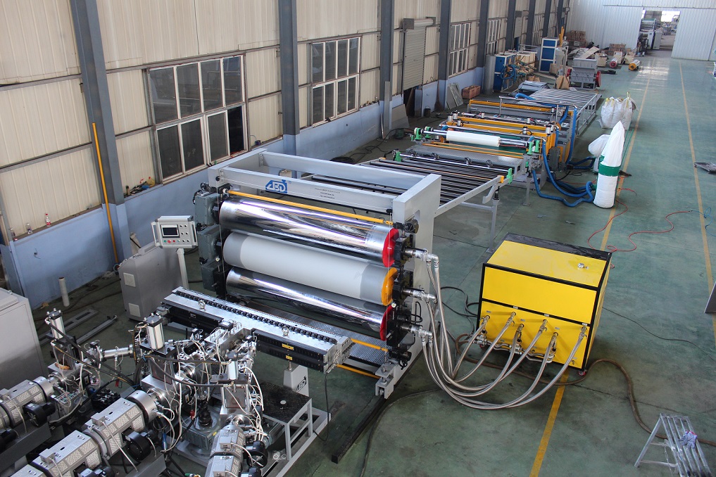 pp pe板材设备生产线的说明