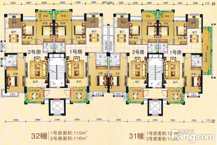 腾瑞世纪城平面图图片