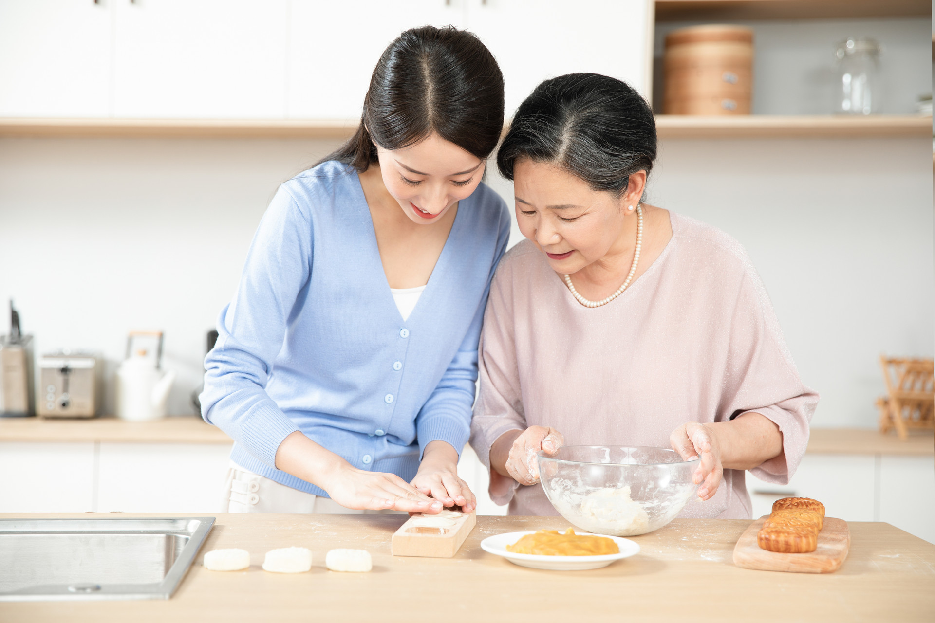 婆媳和睦的图片照片图片