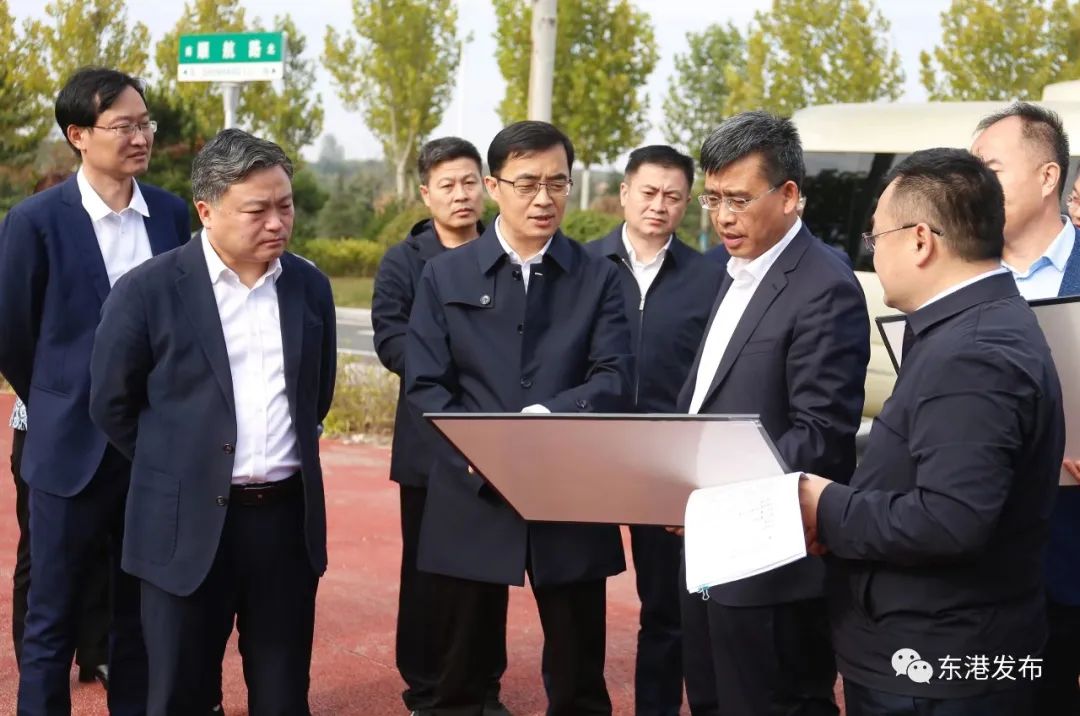 刘祥龙带队到日照空港经济开发区调研