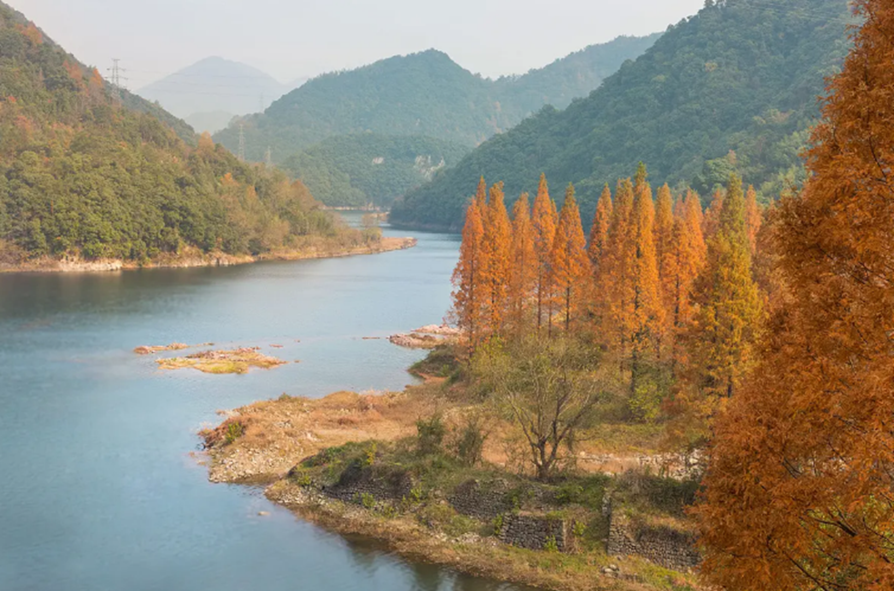 四明山脉面积图片