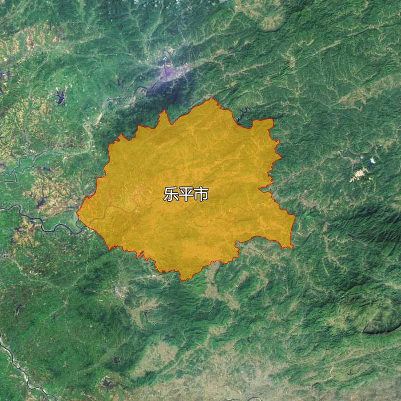 6张地形图,快速了解江西省景德镇各市辖区县市