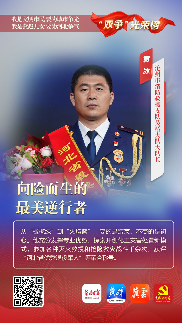 袁冰:向险而生的最美逆行者