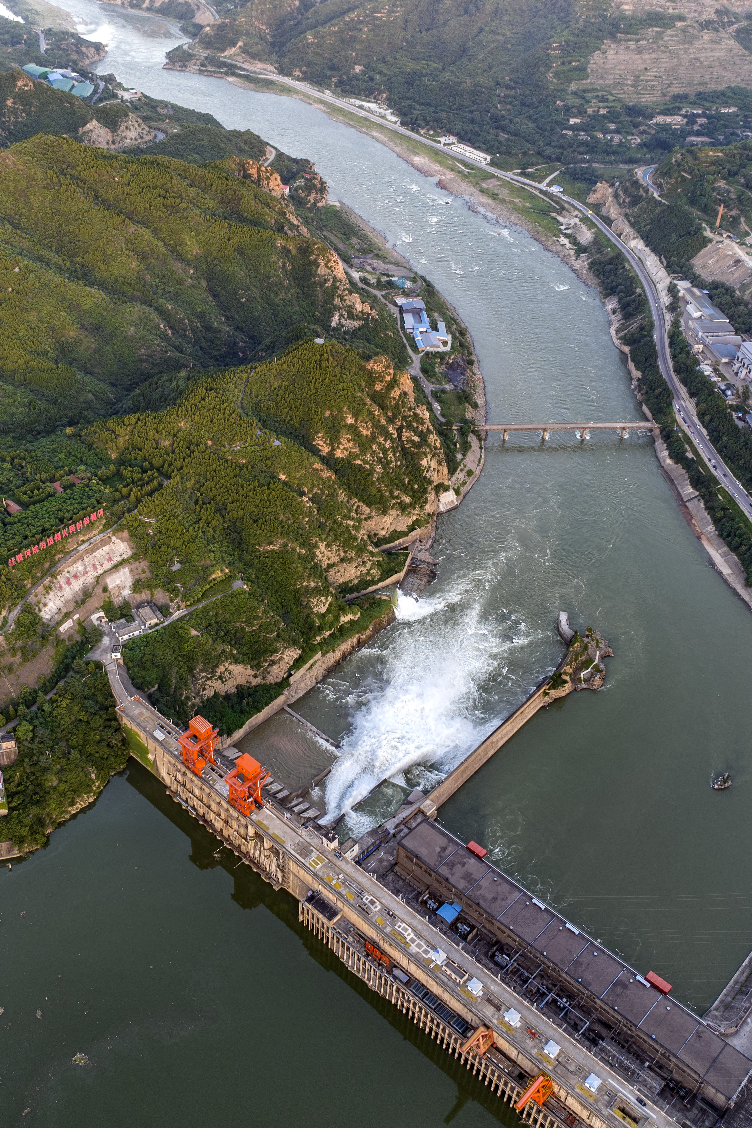 三门峡大坝现状图片
