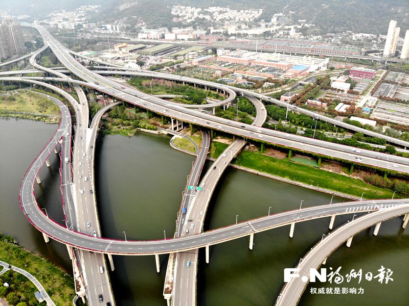 福州城区四环路脉络确定,打造市政快速环线
