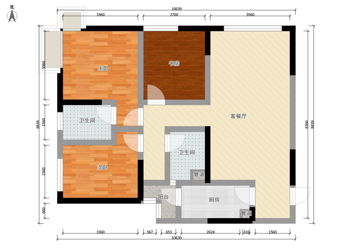 佳年华新生活户型图图片