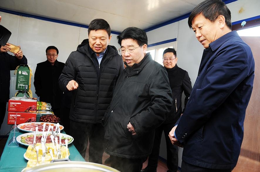 财政部农业农村司司长吴奇修来宣调研国家现代农业产业园建设情况