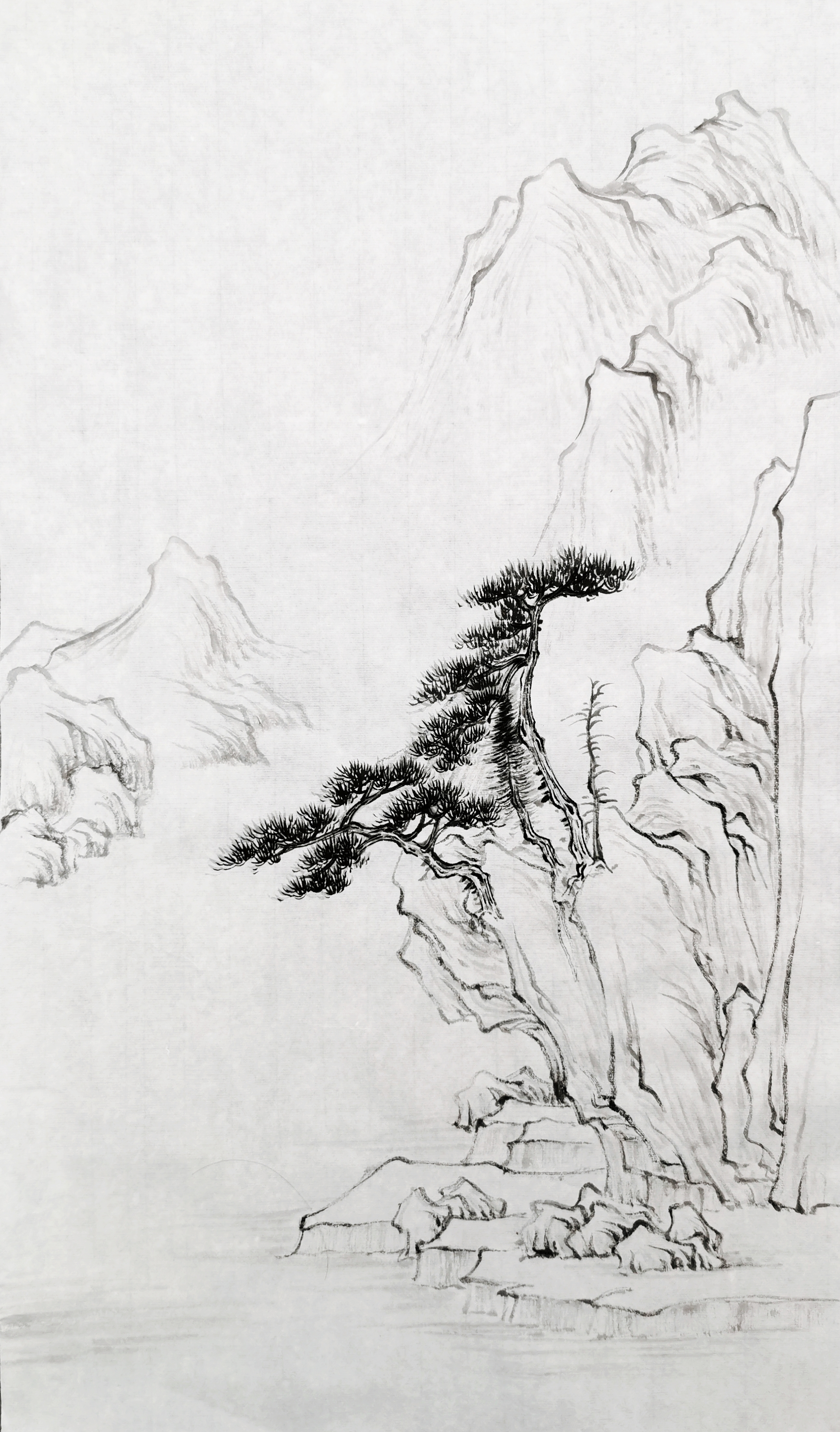 121课学习资料:步骤图,完成图,线描稿,尺寸介绍