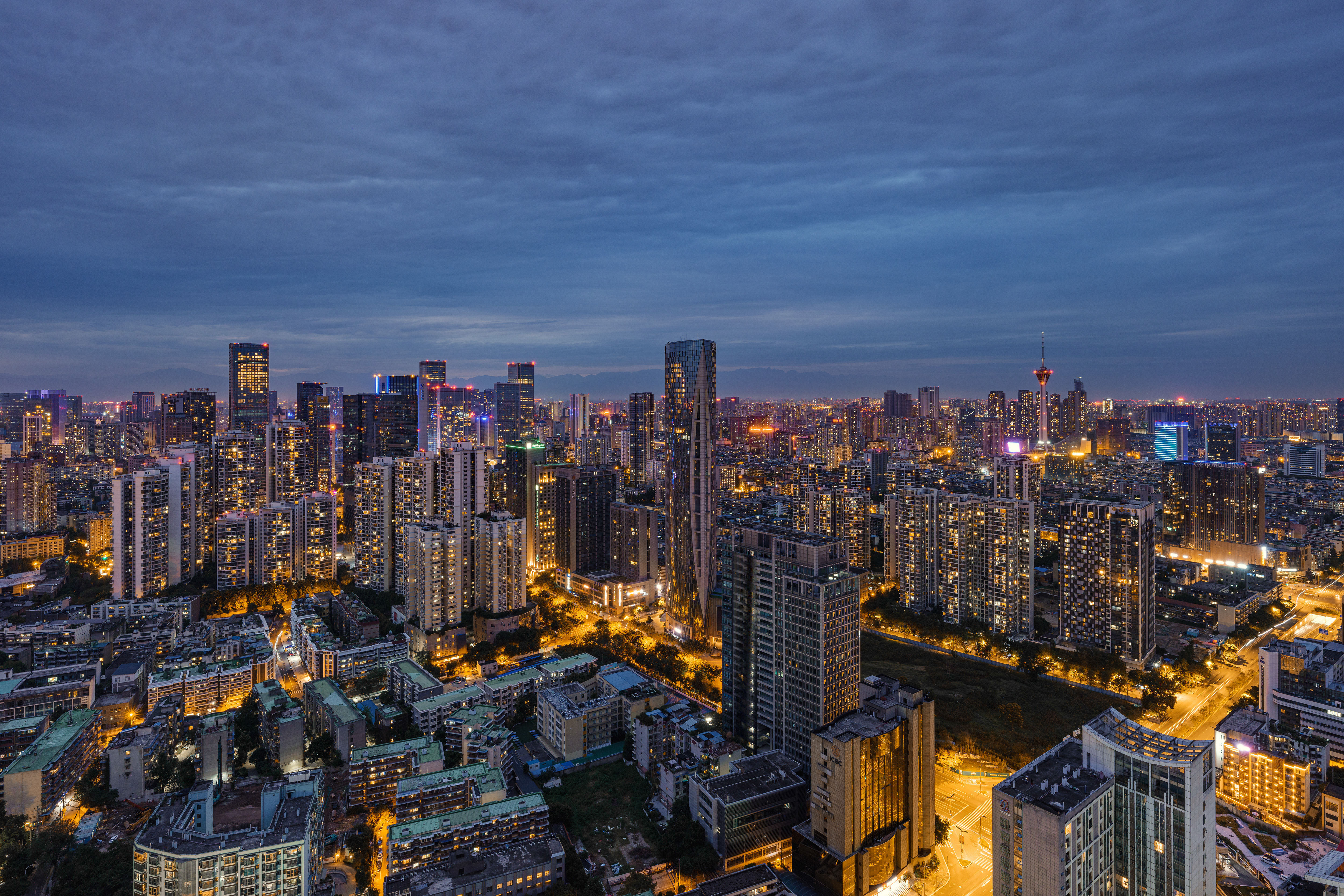 成都夜景高清图片大全图片