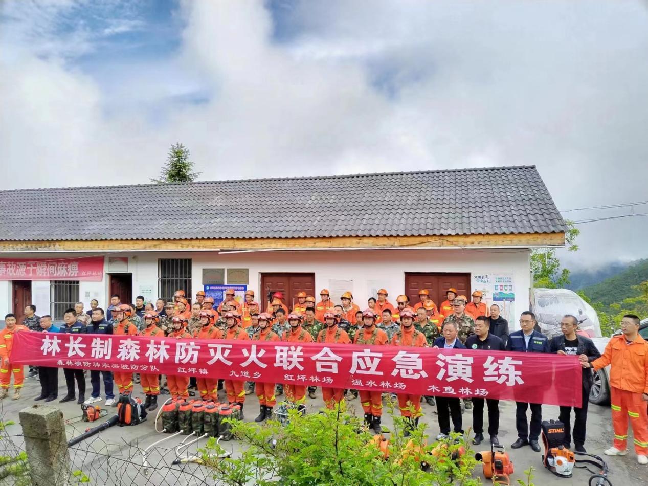 房县九道乡林业站:闲时练兵忙时备战