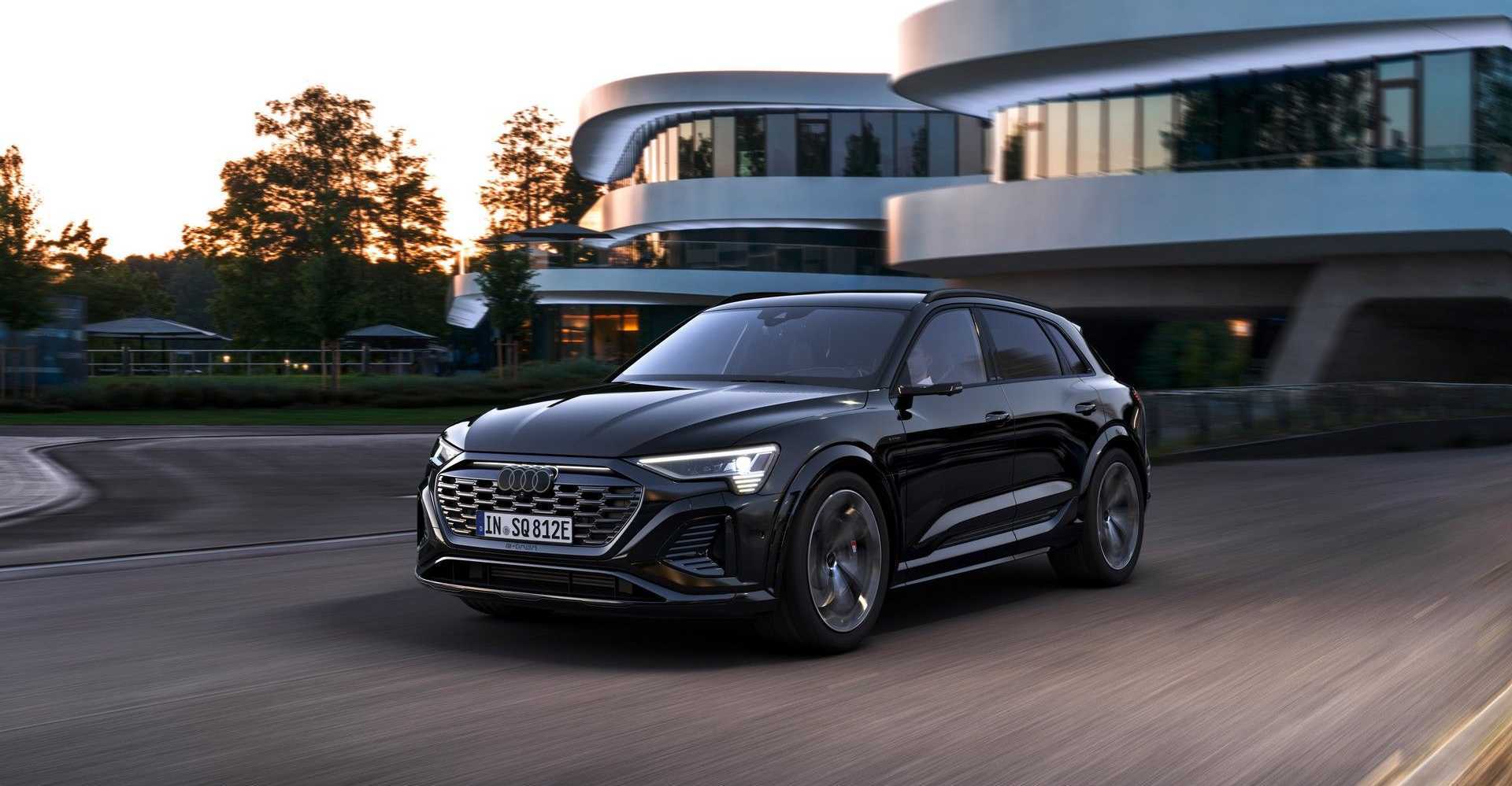 新车|新款奥迪q8 e-tron家族官图发布,零百加速最快4.5秒