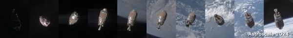 日本航天空前壮举!小卫星绕着废弃火箭飞了三次