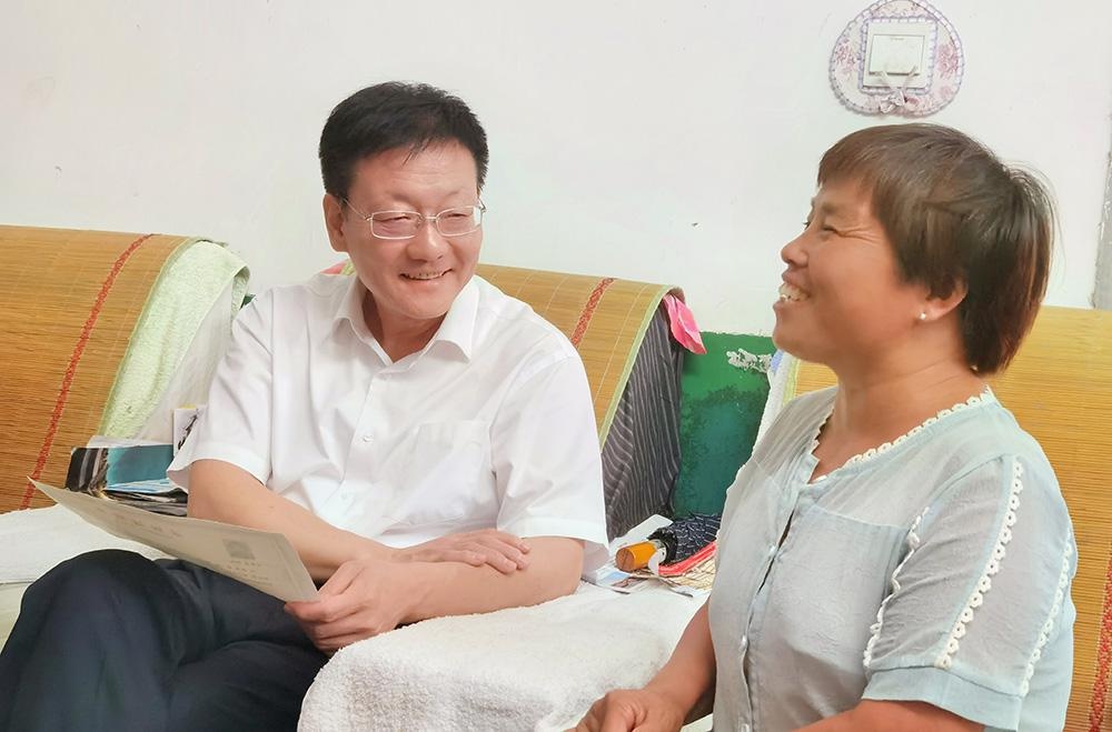 刘印生赴上楼村调研巩固拓展脱贫攻坚成果 同乡村振兴有效衔接及防汛