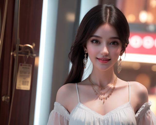 细节放大,美丽绽放:半身照中的绝妙