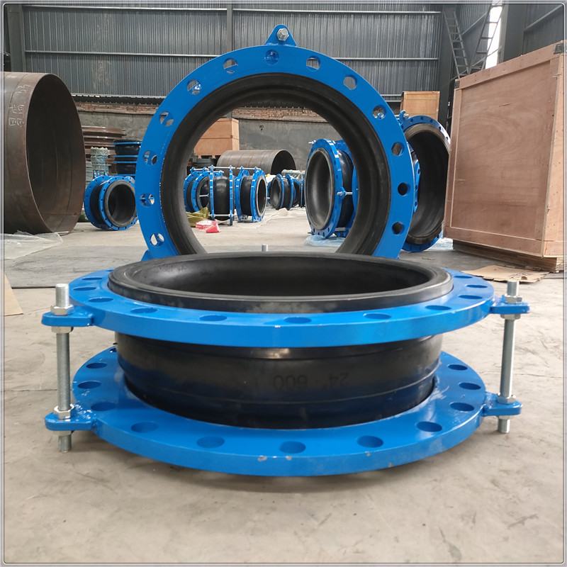 防拉脱限位大翻边橡胶接头的作用