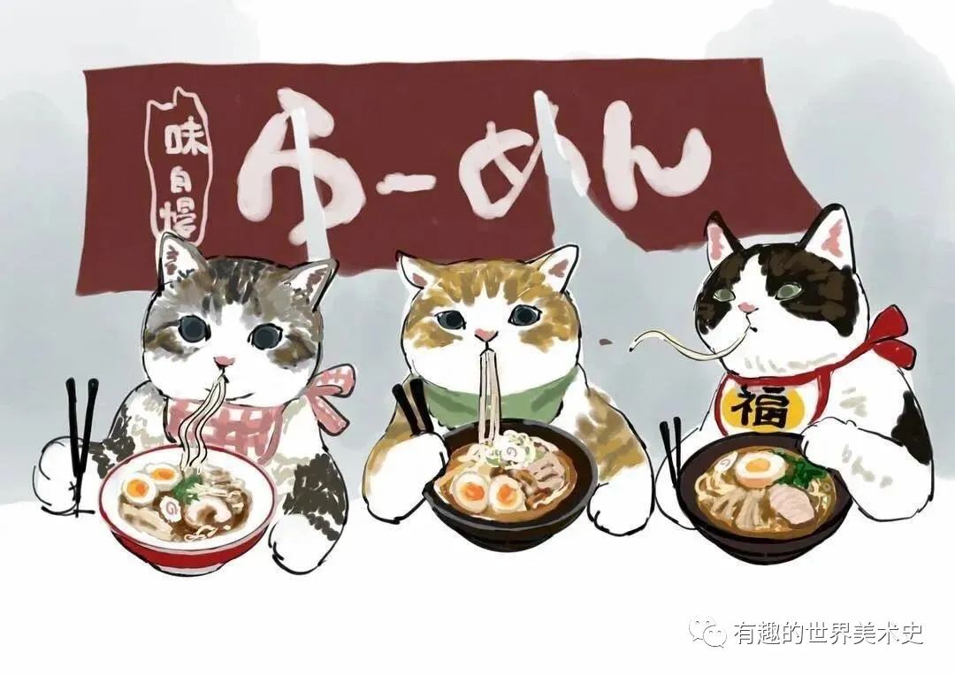 日本插画师yuno～萌宠猫咪的拟人生活