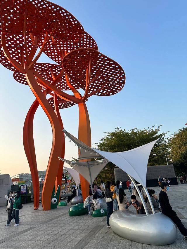 我愿意把它称为深圳最适合逛的公园,零元打卡最美建筑,周末必去